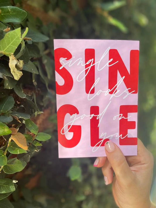 Single Looks good on you Greeting Card